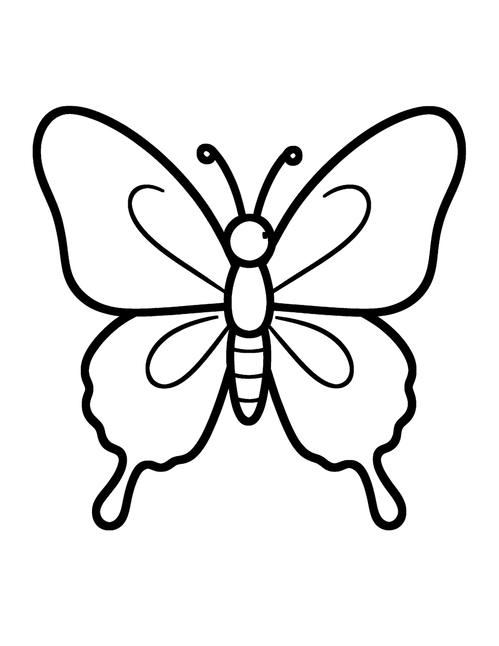 A giant butterfly with big wings